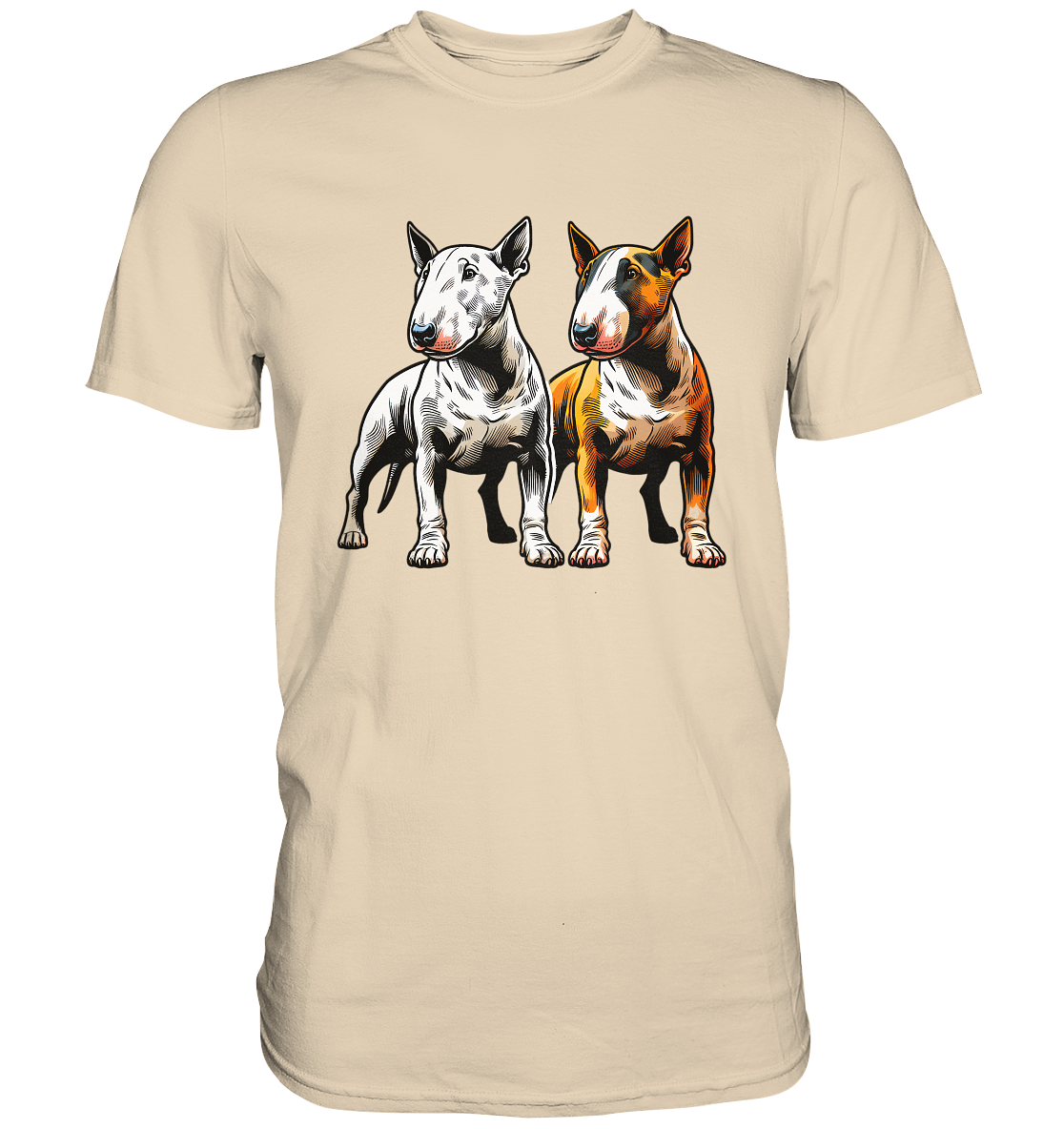 Bullterrier, Miniatur Bullterrier - Premium Shirt