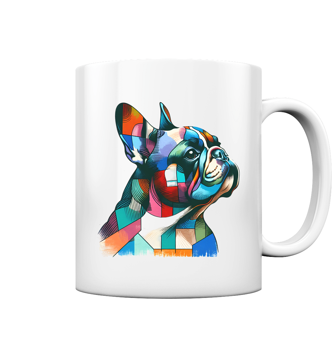 Bullterrier, Miniatur Bullterrier - Tasse glossy
