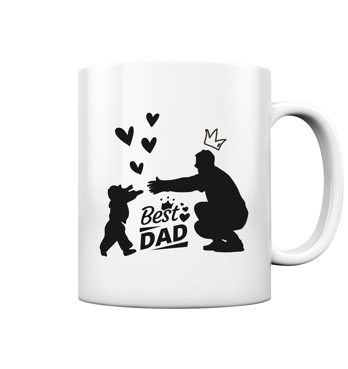 Bester Papa - Tasse glossy
