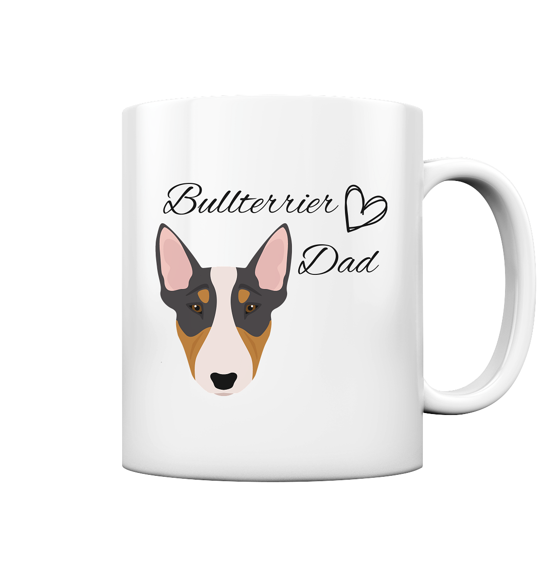 Bullterrier, Miniatur Bullterrier - Tasse glossy