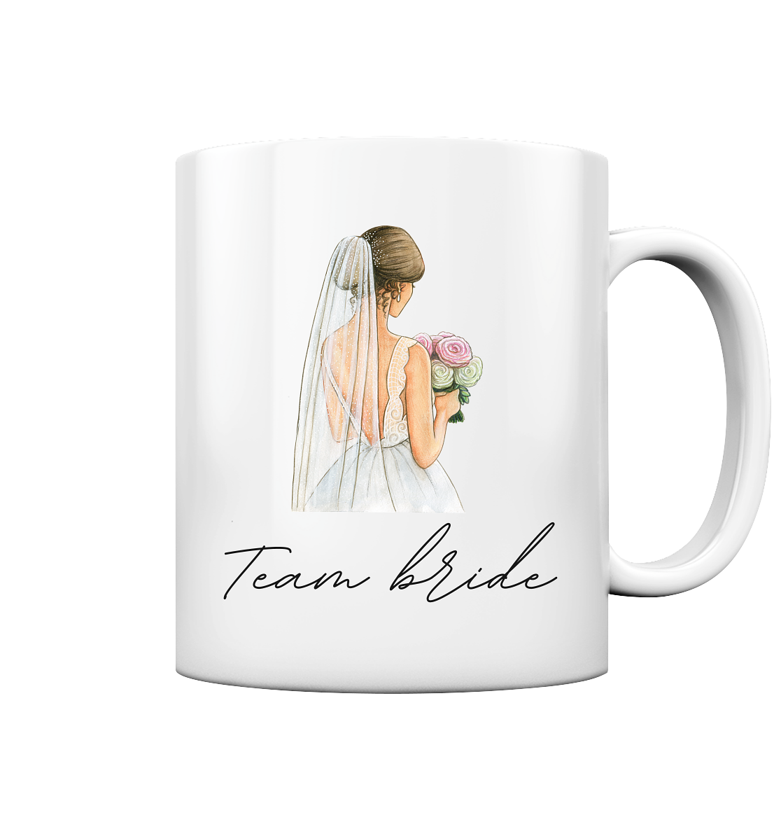 Team bride - Tasse glossy