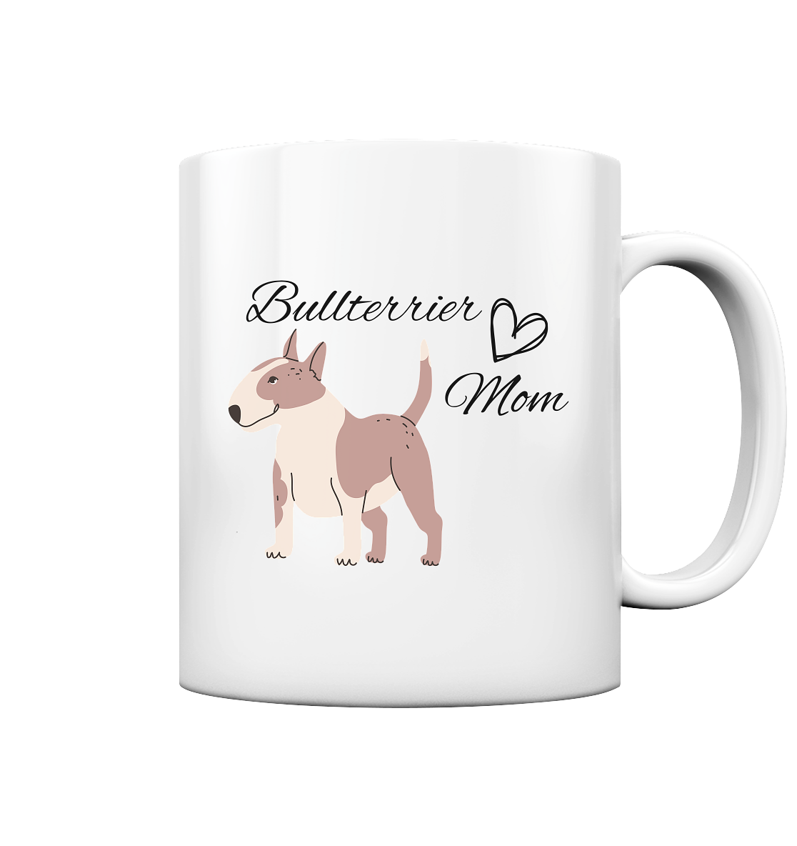 Bullterrier, Miniatur Bullterrier - Tasse glossy
