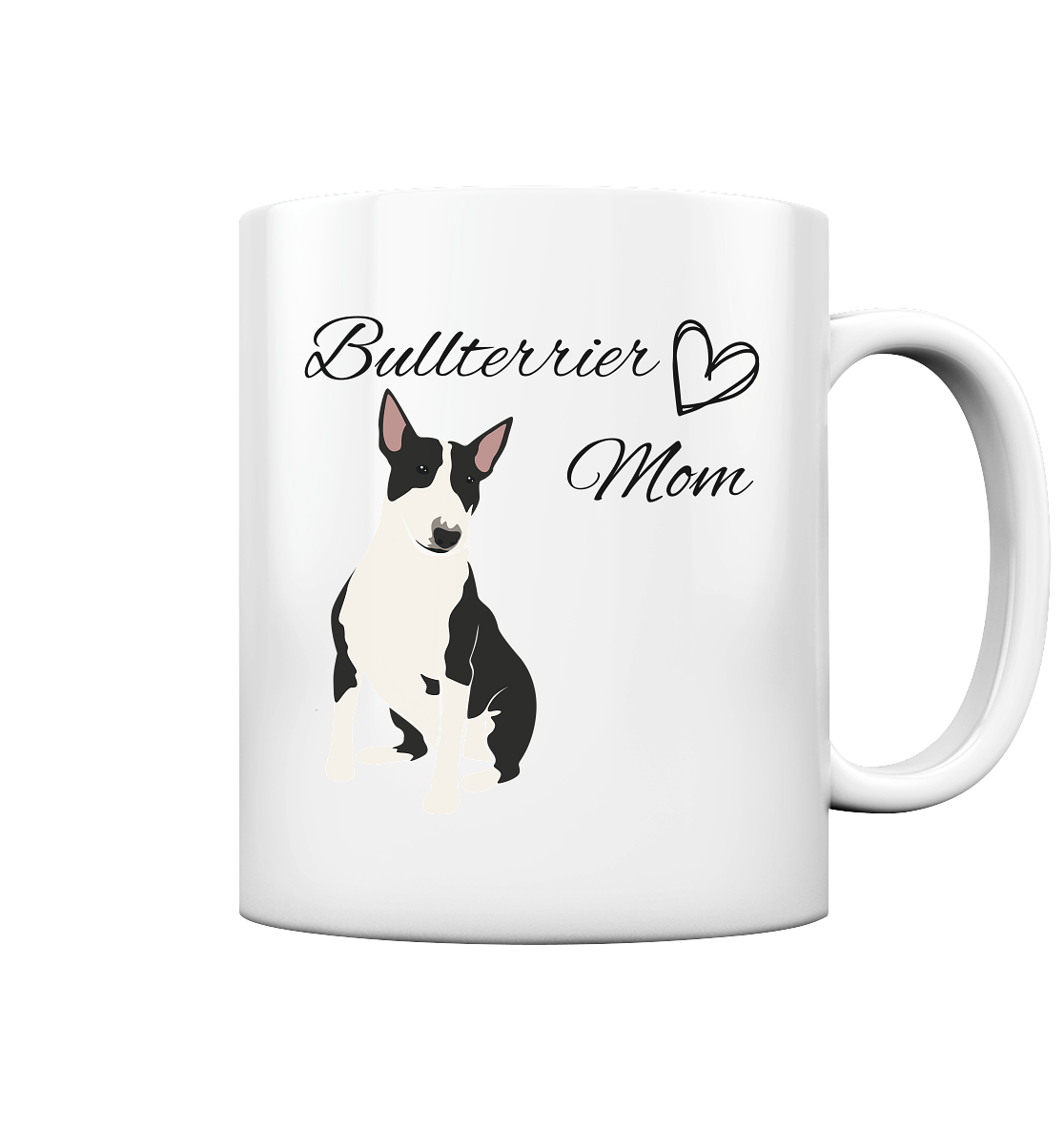 Bullterrier, Miniatur Bullterrier - Tasse glossy