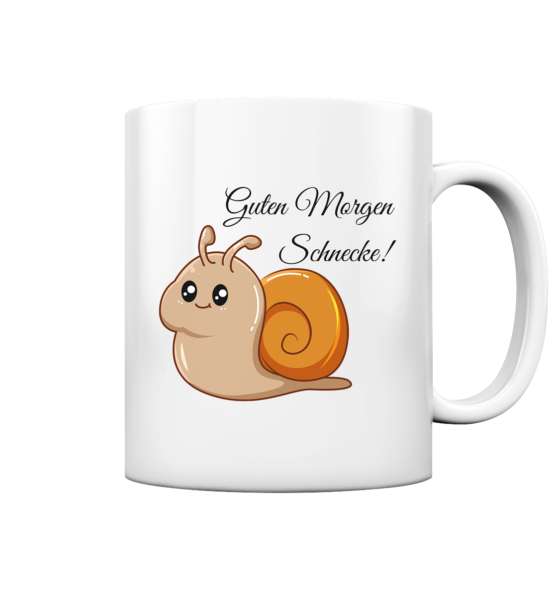 Guten Morgen Schnecke! - Tasse glossy