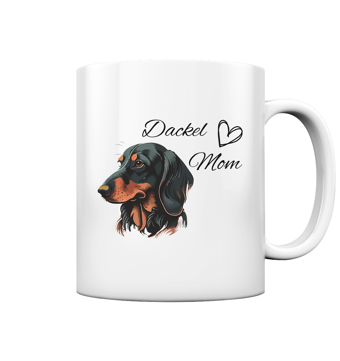 Dackel Mom - Tasse glossy