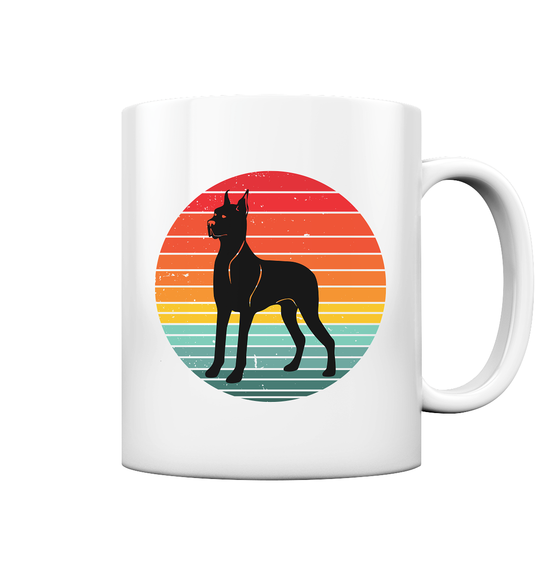 Dobermann - Tasse glossy