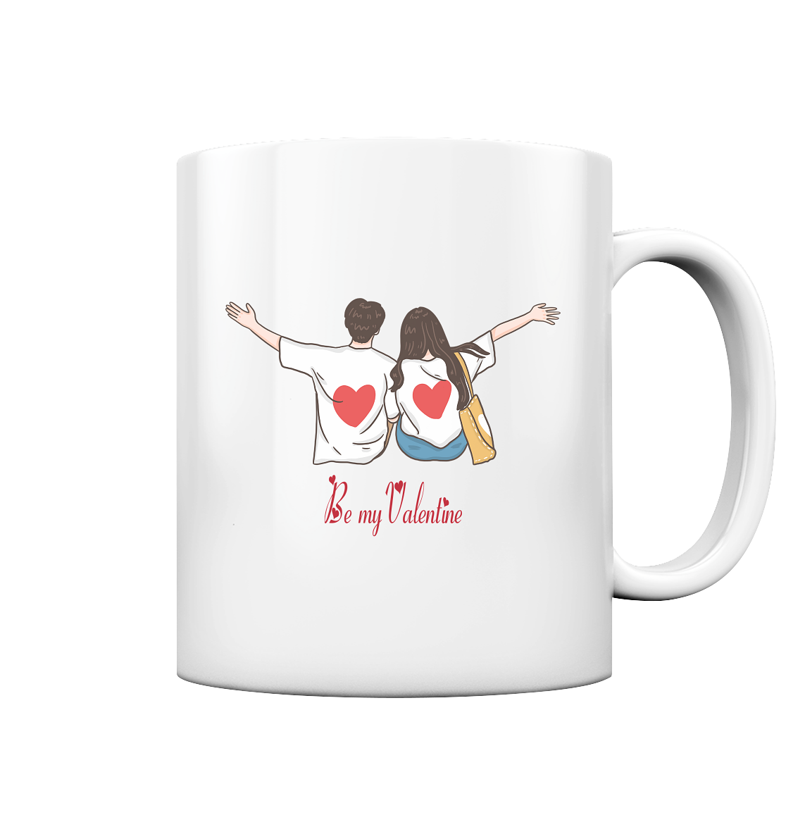 Be My valentine - Tasse glossy