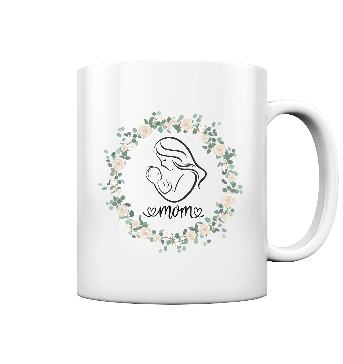 Mom, Muttertag - Tasse glossy
