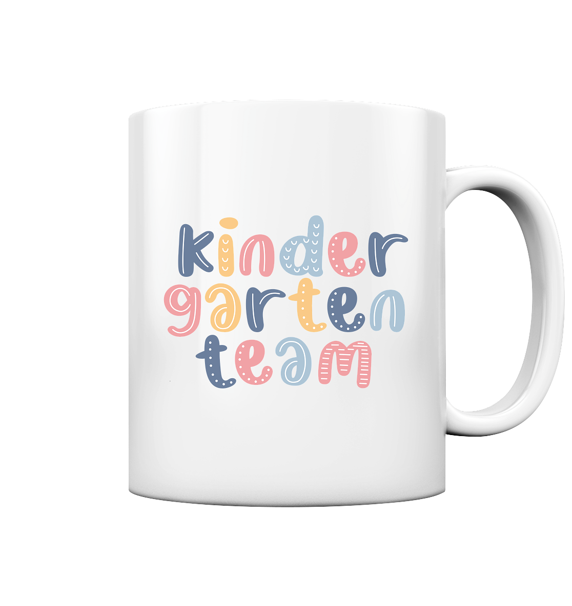 Kindergartenteam - Tasse glossy