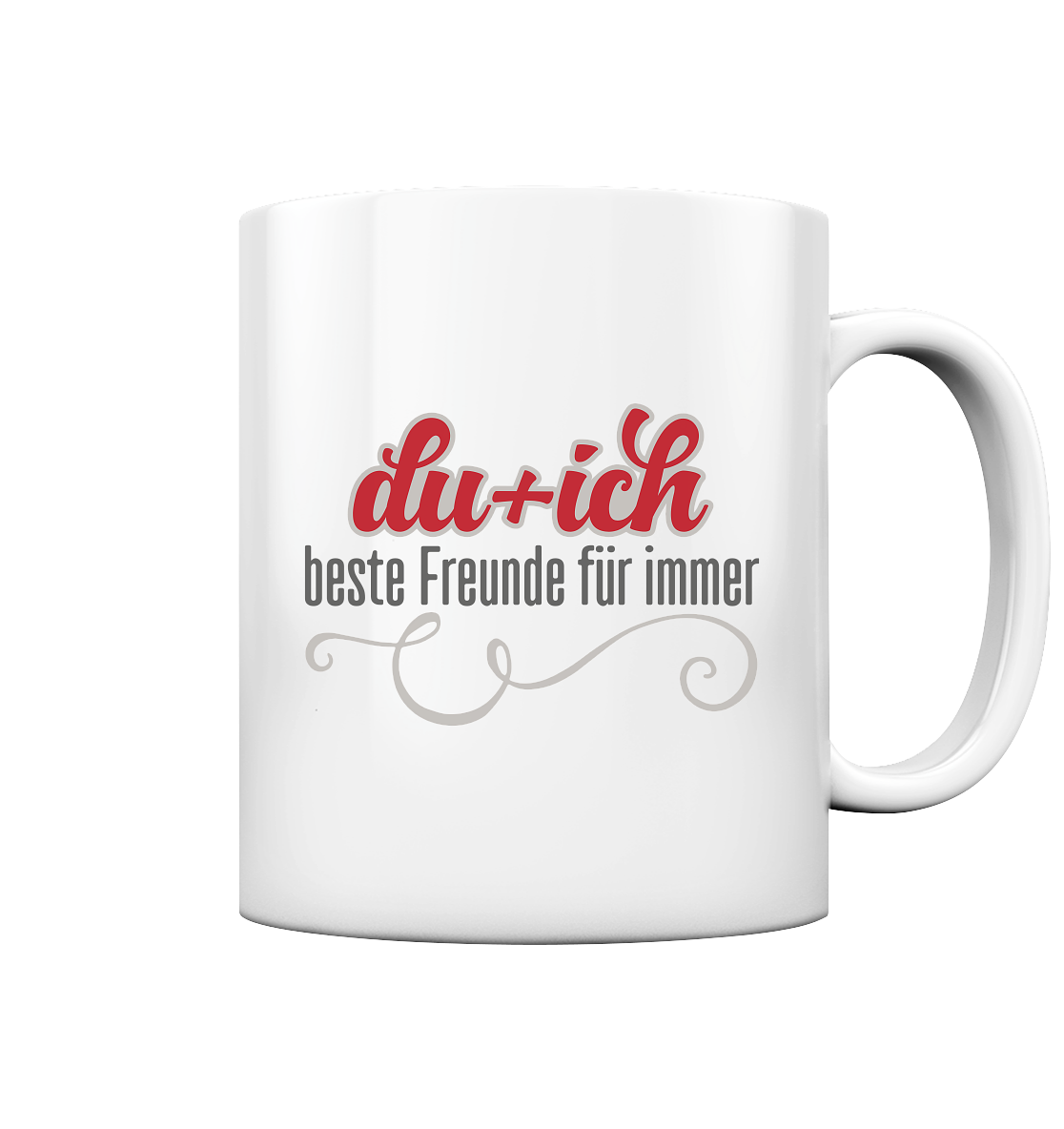 Beste Freunde für immer - Tasse glossy