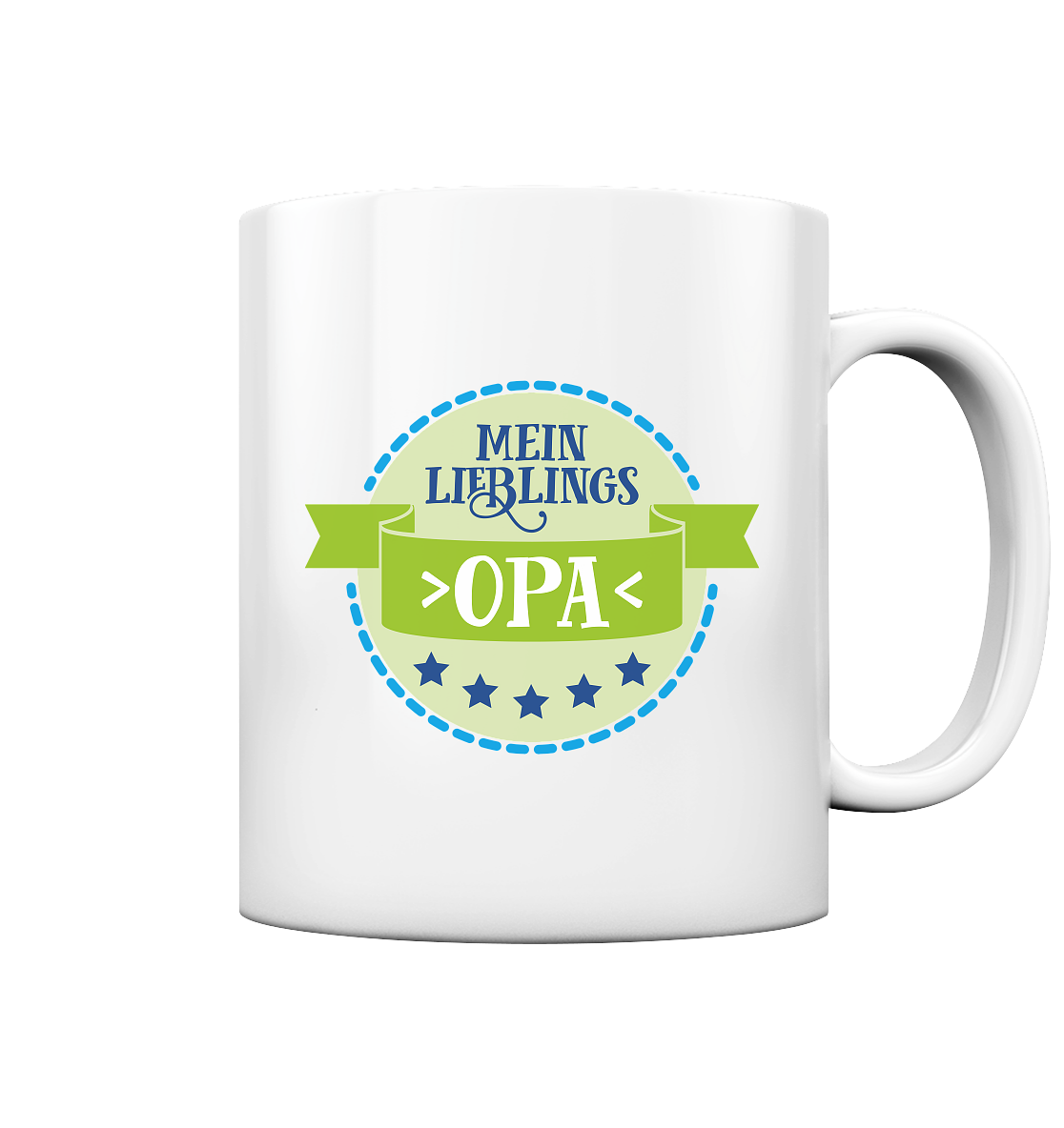 Mein Lieblingsopa - Tasse glossy