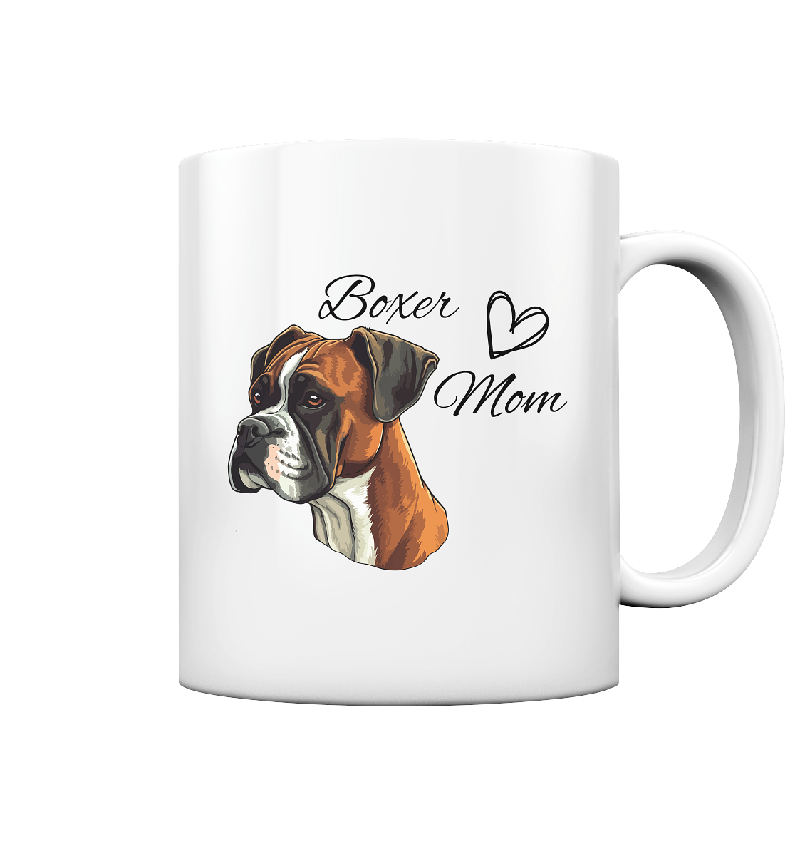 Boxer Mom - Tasse glossy