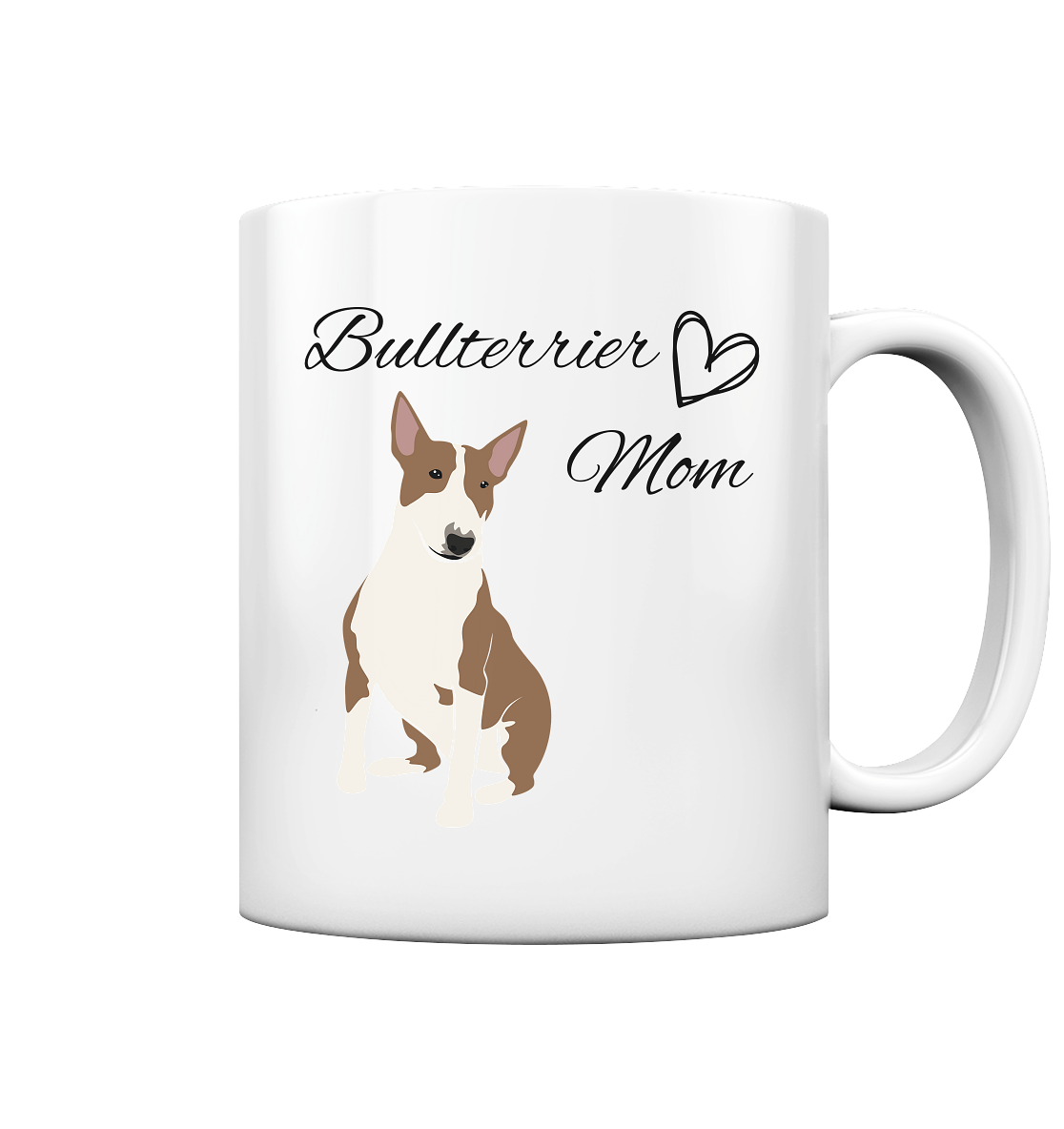 Bullterrier, Miniatur Bullterrier - Tasse glossy