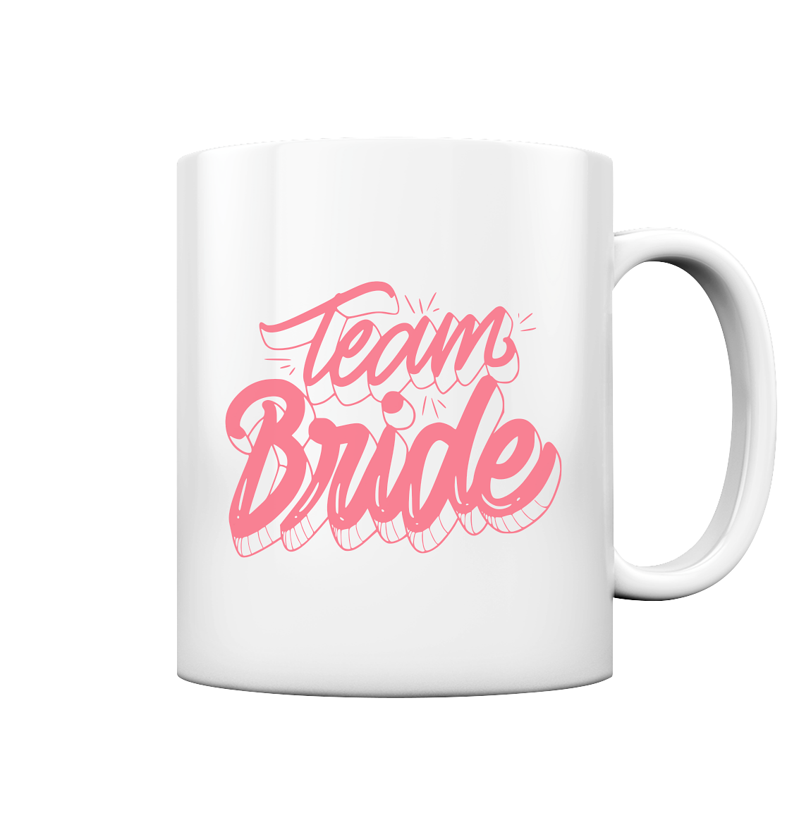 Team Bride - Tasse glossy