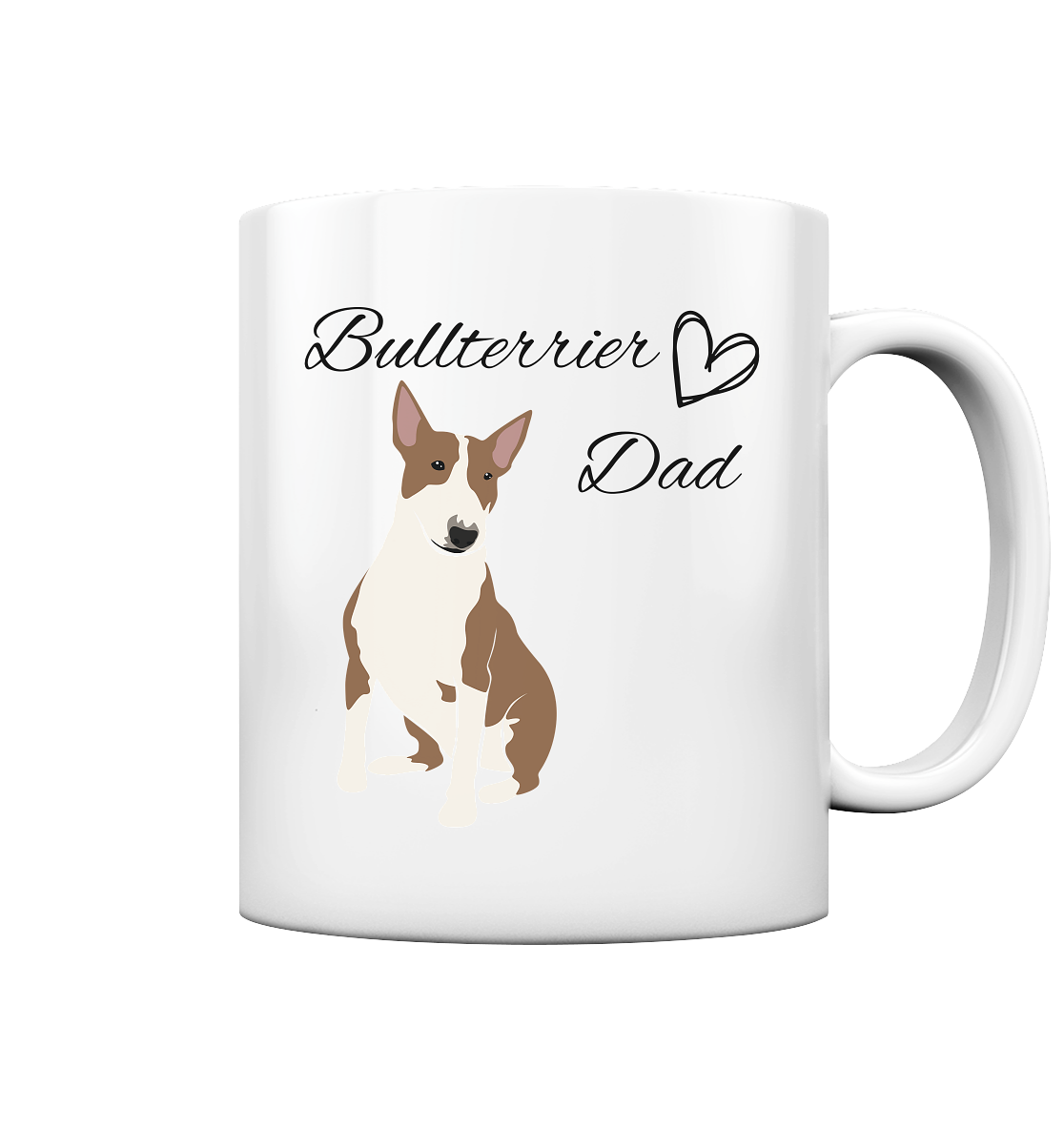 Bullterrier, Miniatur Bullterrier - Tasse glossy
