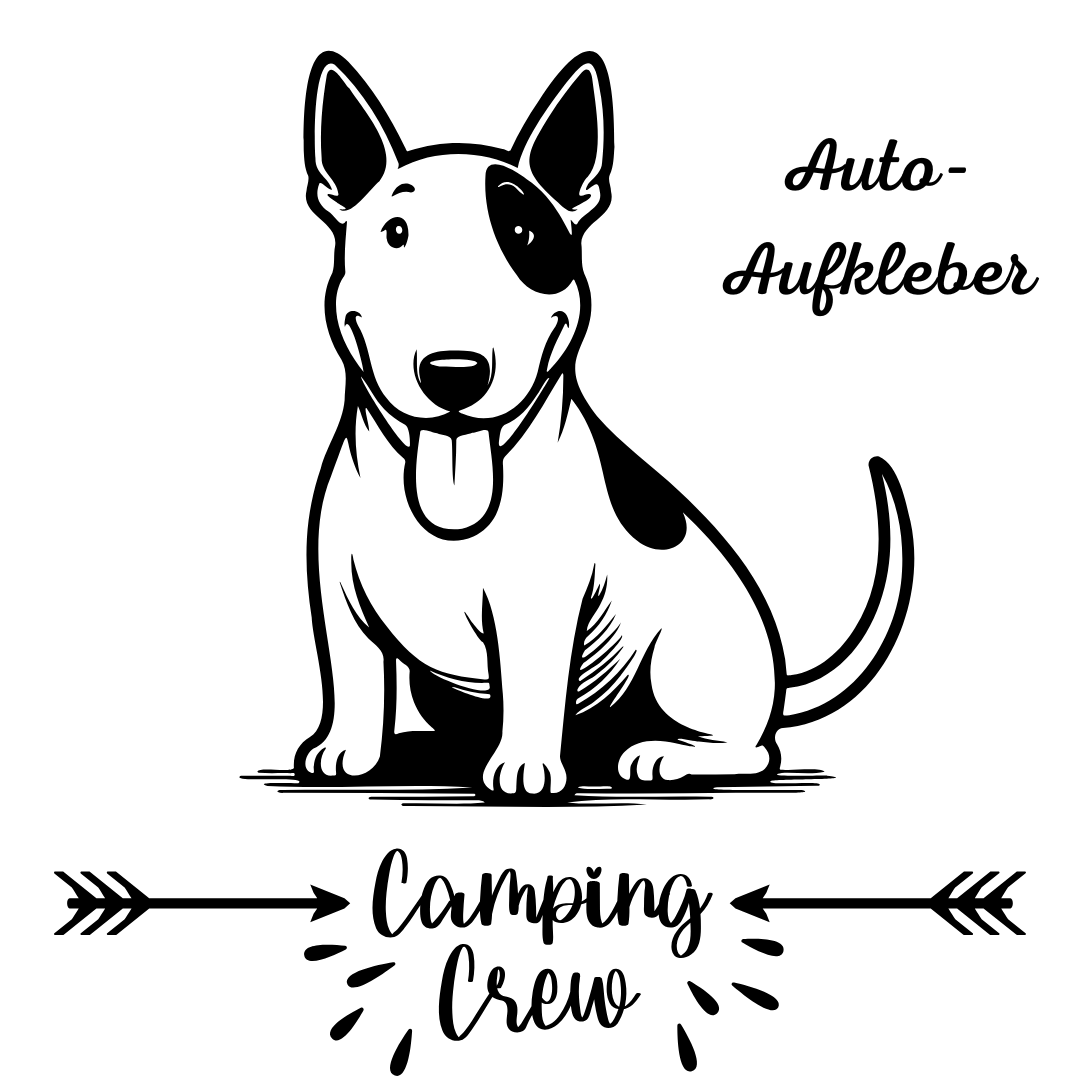 Bullterrier Aufkleber - Autoauflkeber, Vinylaufklber