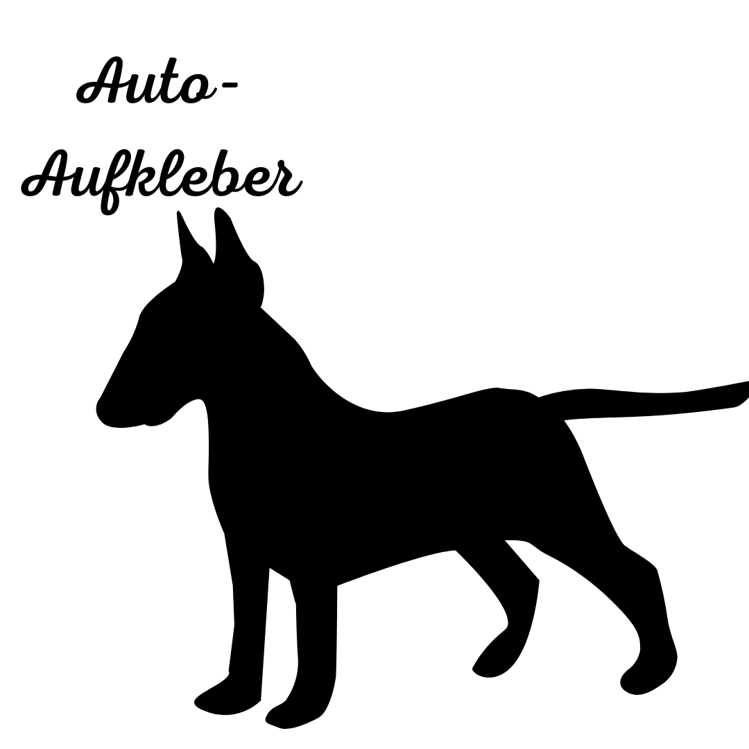 Bullterrier Aufkleber - Autoauflkeber, Vinylaufklber