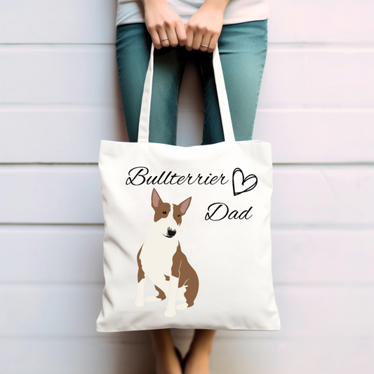Bullterrier, Miniatur Bullterrier  - Baumwolltasche