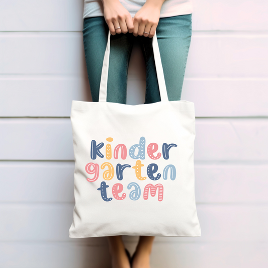 Kindergartenteam - Baumwolltasche