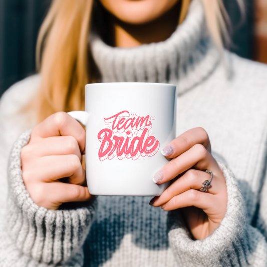 Team Bride - Tasse glossy
