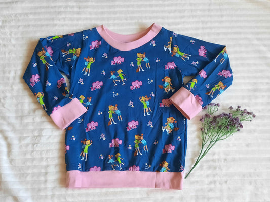 Gr. 104/110 Hoodie / Pullover, Bibi Blocksberg, Bibi und Tina, BFF, Beste Freunde
