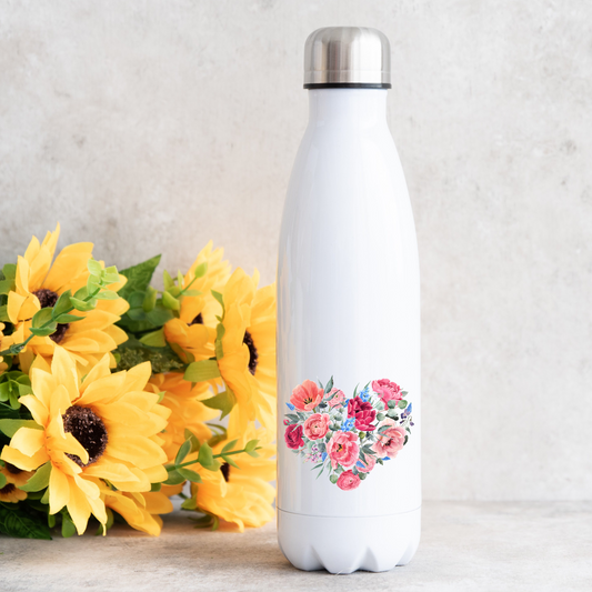 Blumenherz - Thermoflasche 500ml