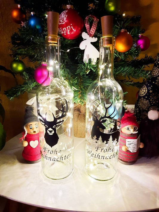 Leuchtflaschen Freunde Spruch Sprüche Beste Freunde Freundschaft Familie