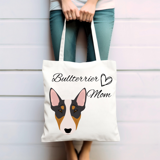 Bullterrier, Miniatur Bullterrier  - Baumwolltasche