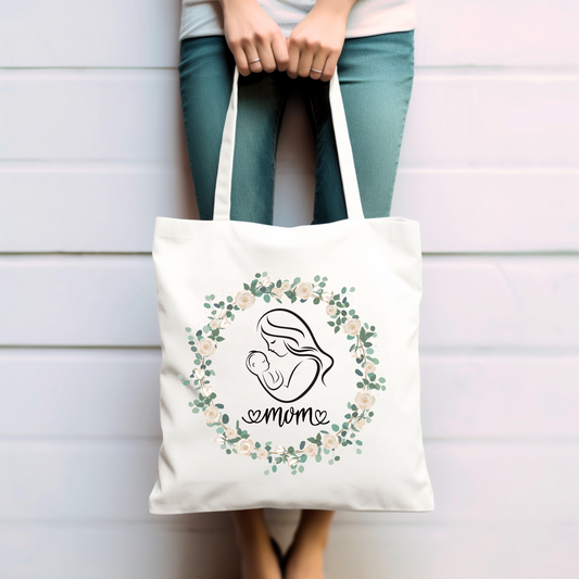 Mom, Muttertag  - Baumwolltasche