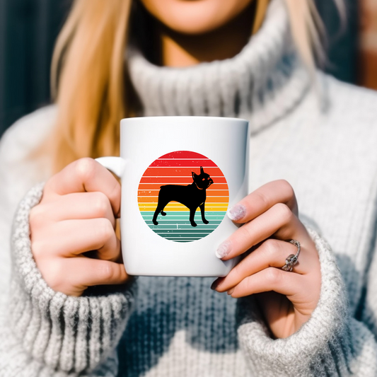 französische Bulldogge - Tasse glossy