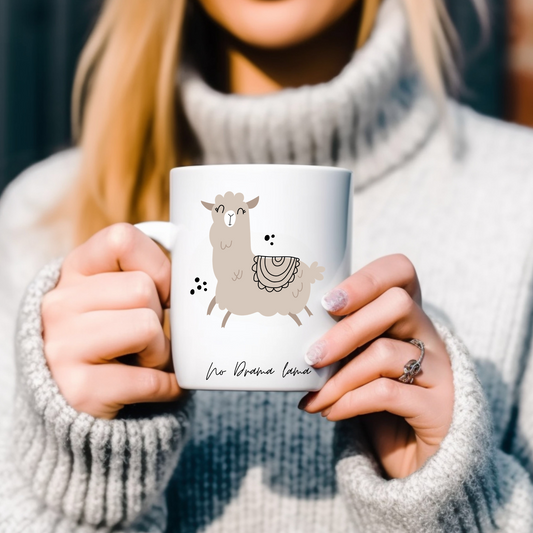 No Drama Lama  - Tasse glossy