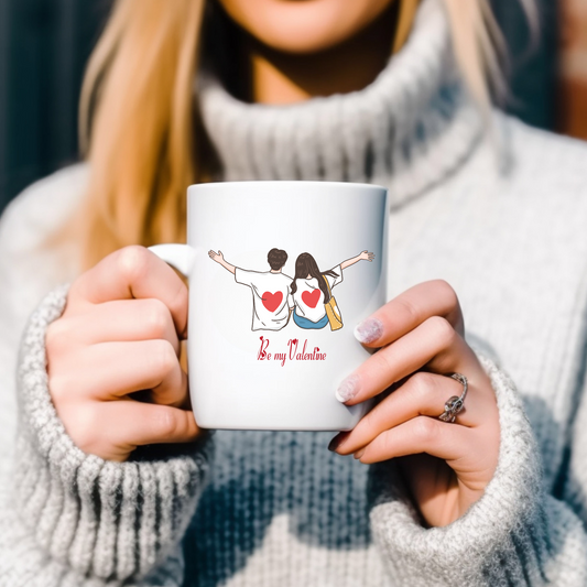 Be My valentine - Tasse glossy