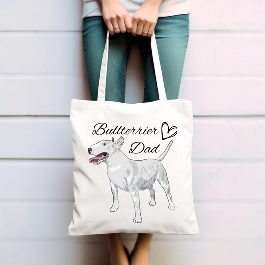 Bullterrier, Miniatur Bullterrier  - Baumwolltasche