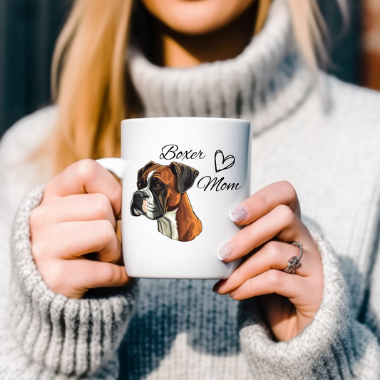 Boxer Mom - Tasse glossy