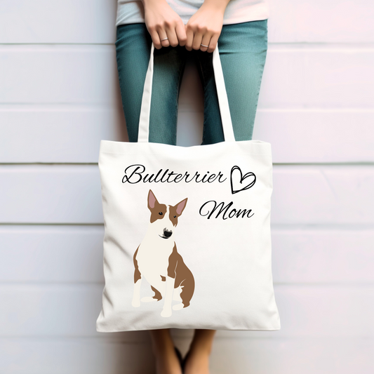 Bullterrier, Miniatur Bullterrier  - Baumwolltasche