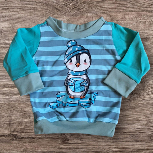 Gr. 68/74 -Pullover, Hoodie Pinguin