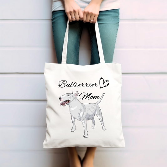 Bullterrier, Miniatur Bullterrier  - Baumwolltasche