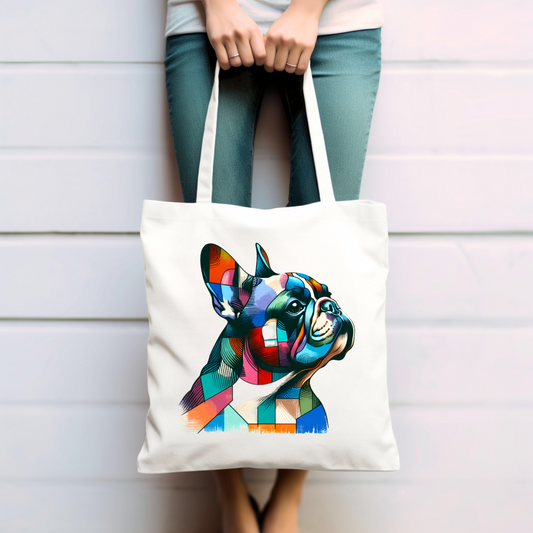 Bullterrier, Miniatur Bullterrier  - Baumwolltasche