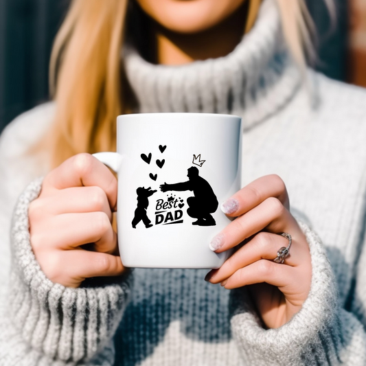 Bester Papa  - Tasse glossy