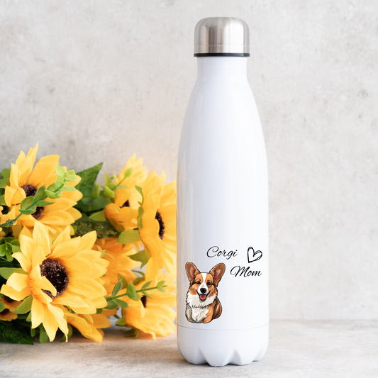 Corgi Mom, - Thermoflasche 500ml