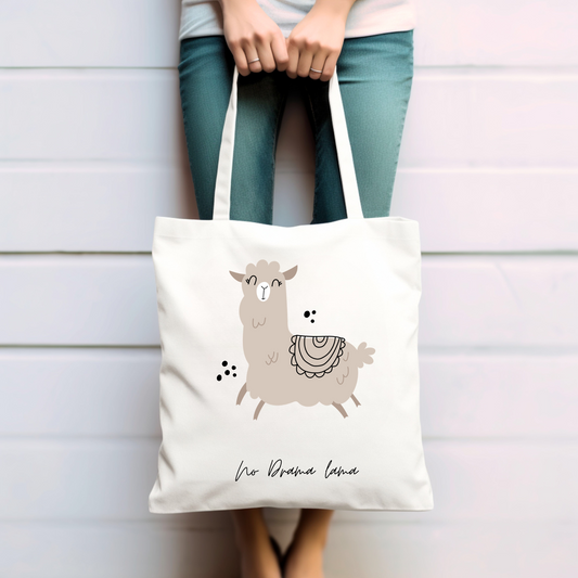 No Drama Lama  - Baumwolltasche