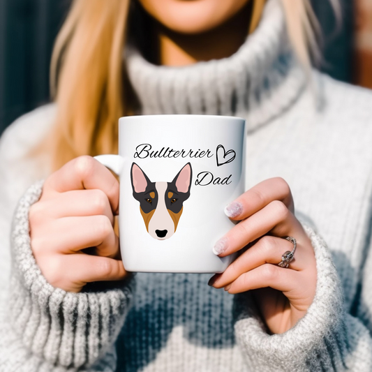 Bullterrier, Miniatur Bullterrier  - Tasse glossy