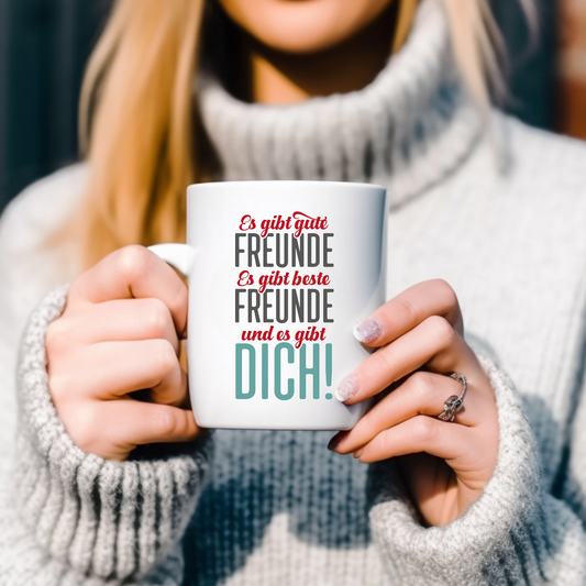 Beste Freunde - Tasse glossy
