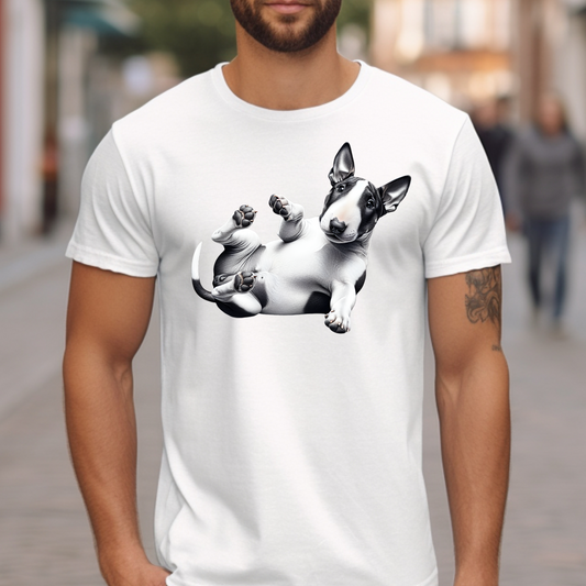 Verrückter Bullterrier - Premium Shirt
