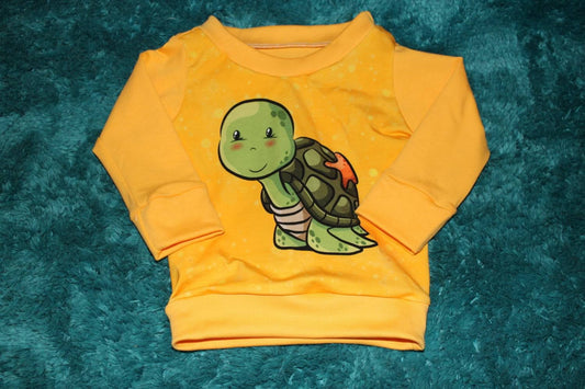 Hoodie / Pullover Gr. 68/74 - Schildkröte