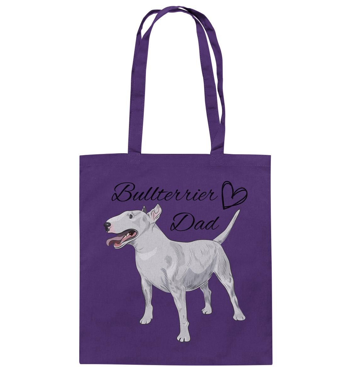Bullterrier, Miniatur Bullterrier  - Baumwolltasche