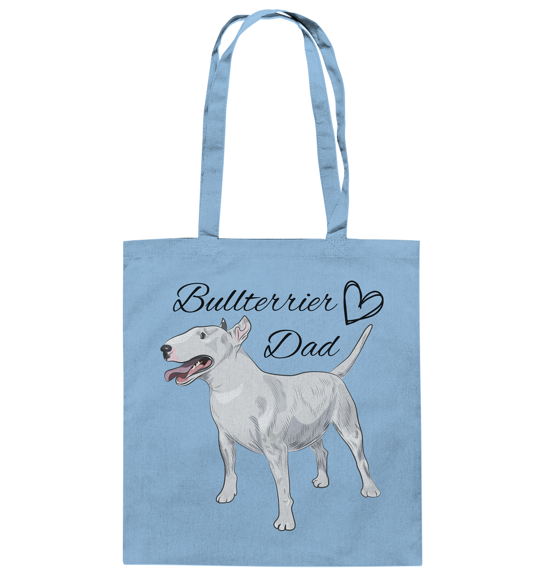 Bullterrier, Miniatur Bullterrier  - Baumwolltasche