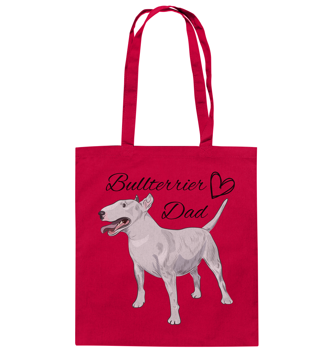 Bullterrier, Miniatur Bullterrier  - Baumwolltasche
