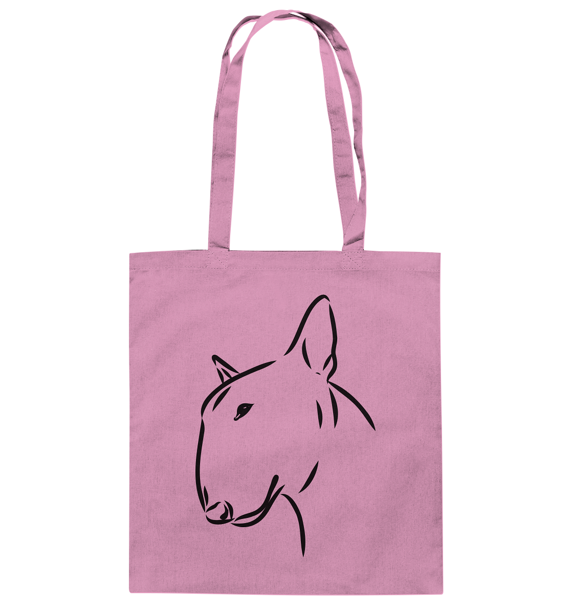 Bullterrier, Miniatur Bullterrier  - Baumwolltasche