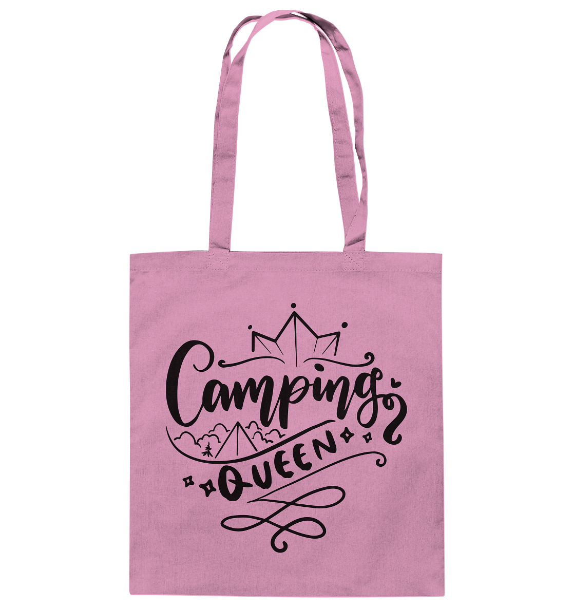Camping Queen - Baumwolltasche